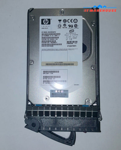 Lot of 10 HP 400GB 10K RPM EVA FC HARD DRIVE 466277-001 (QTY Available) @@@