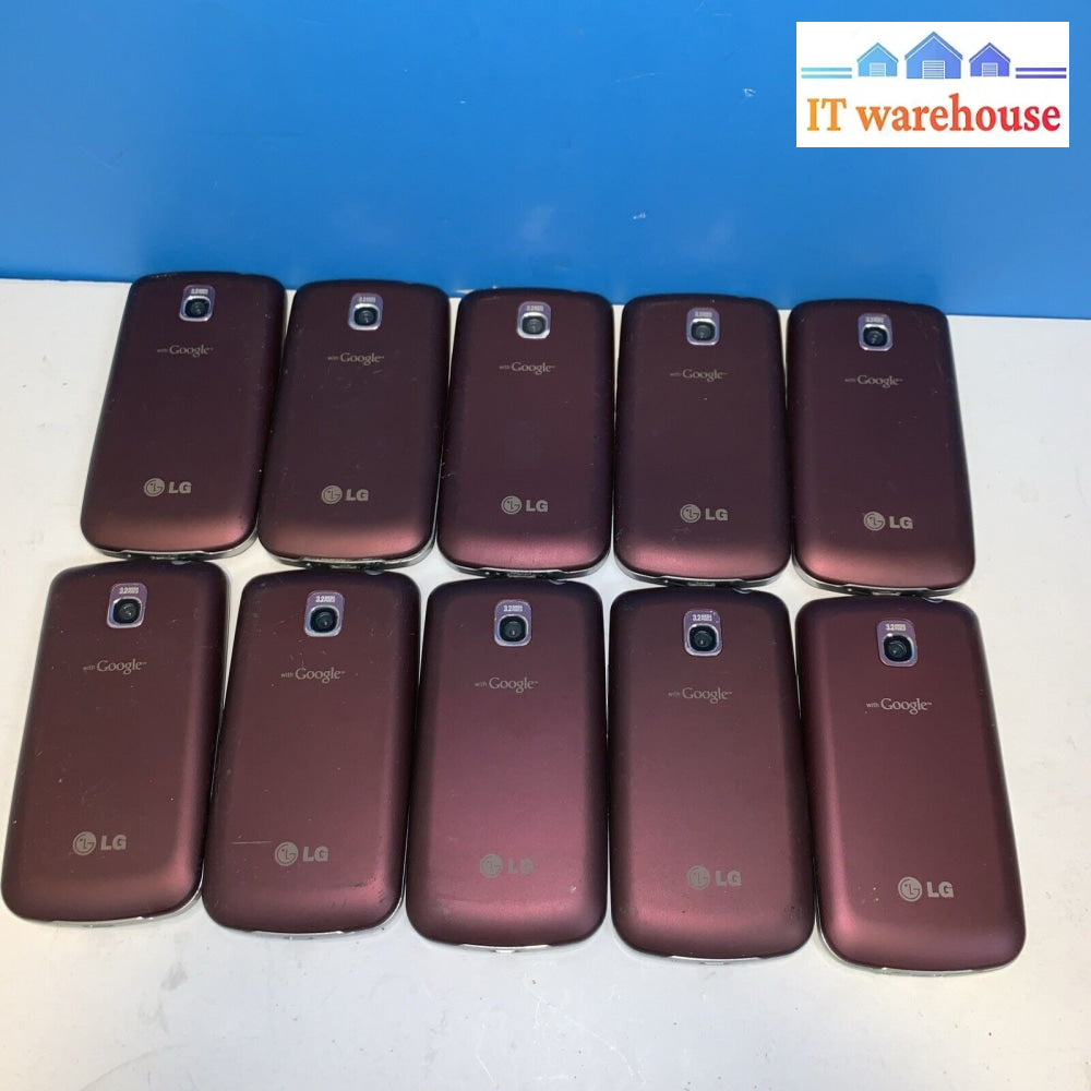 (Lot of 10) LG Optimus One P500h Cellphone Cell phone (Carrier: Telus)