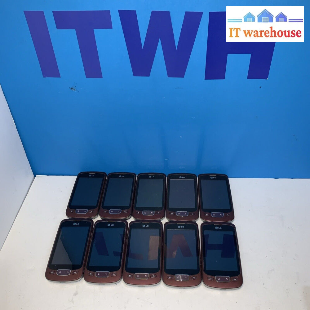 (Lot of 10) LG Optimus One P500h Cellphone Cell phone (Carrier: Telus)