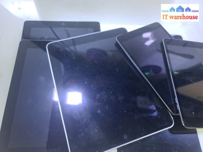 - Lot Of 10 Mixed Ipad 1 / 2/Ipad Mini Untested As Is