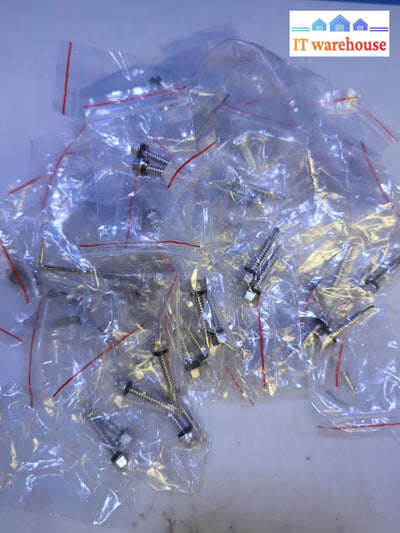 Lot Of 100 New Mounting Screws #10X1.25’