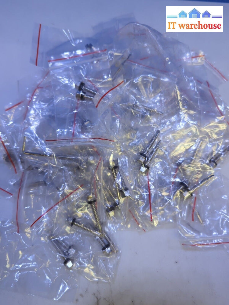 Lot of 100 New Mounting Screws #10x1.25"