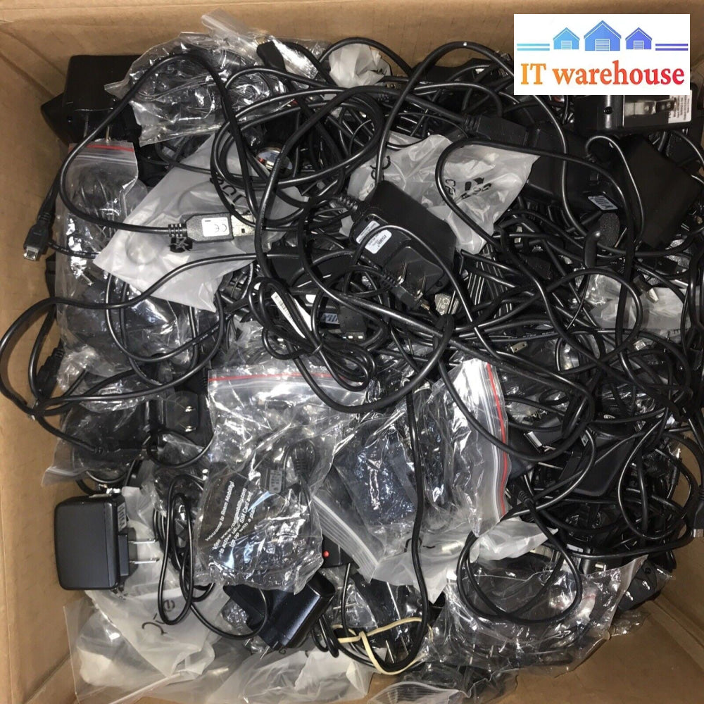 Lot of 100 Roam Wall Charger Adapter 5V 0.5A-0.6 micro-USB For Samsung iPhone LG