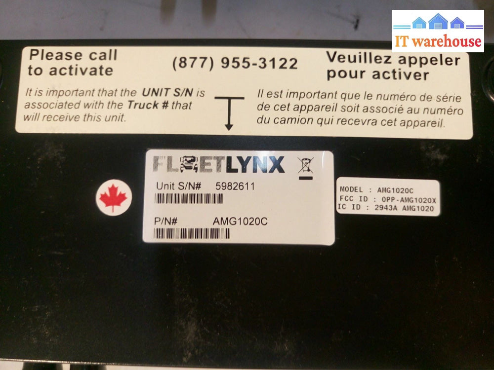 - LOT OF 10X   FLEETLYNX AMG1020C  5982611 ADVANCED MOBILES GATEWAY
