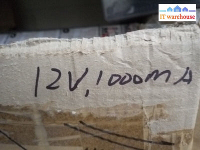 - LOT OF 10X NEW 12V  1000mA DC Adaptor Power Supply TRANSFORMER D48W121000-13/1