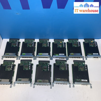 Lot of 11 CISCO VIC3-2FXS/DID 2-Port High-Density FXS/DID Voice Fax Card
