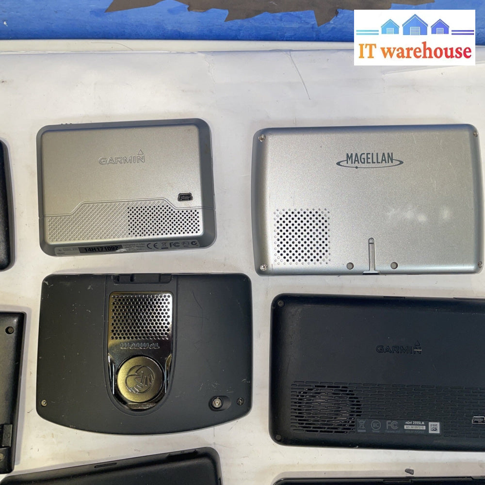 Lot of 11 Garmin Tomtom Magellan GPS