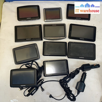 Lot of 11 Garmin Tomtom Magellan GPS