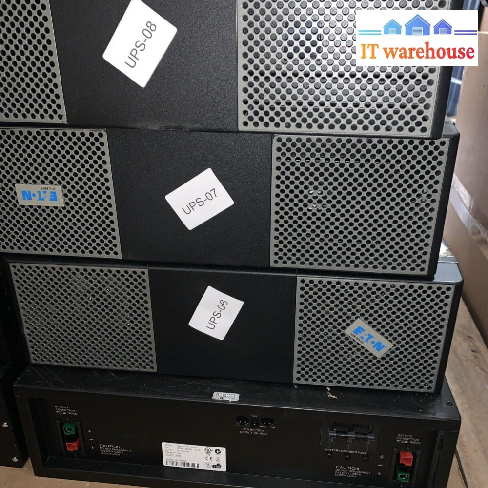 (Lot of 11) New/used Eaton UPS or extension 9PX EBM 180V RT3U