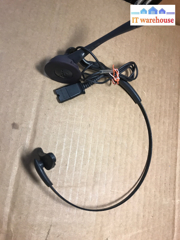 Lot of 11 plantronics H14n headsets (No pad)