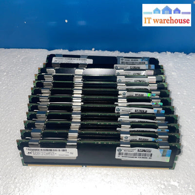 (LOT OF 12)  4GB Micron MT36JSZF51272PY PC3-8500R DDR3 Server Memory