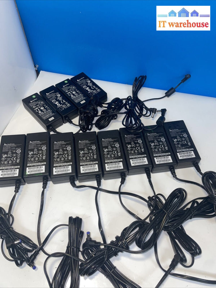 Lot Of 12 Original I.t.e.verifone Power Supply Ac Adapter 12V
