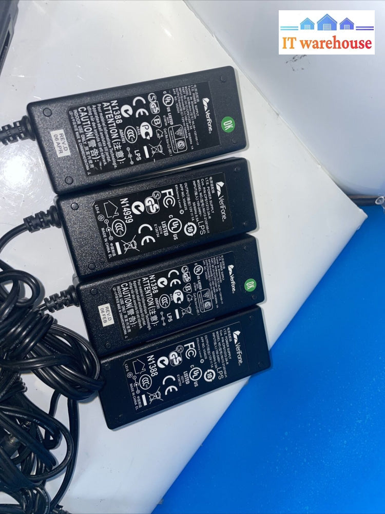 Lot Of 12 Original I.t.e.verifone Power Supply Ac Adapter 12V
