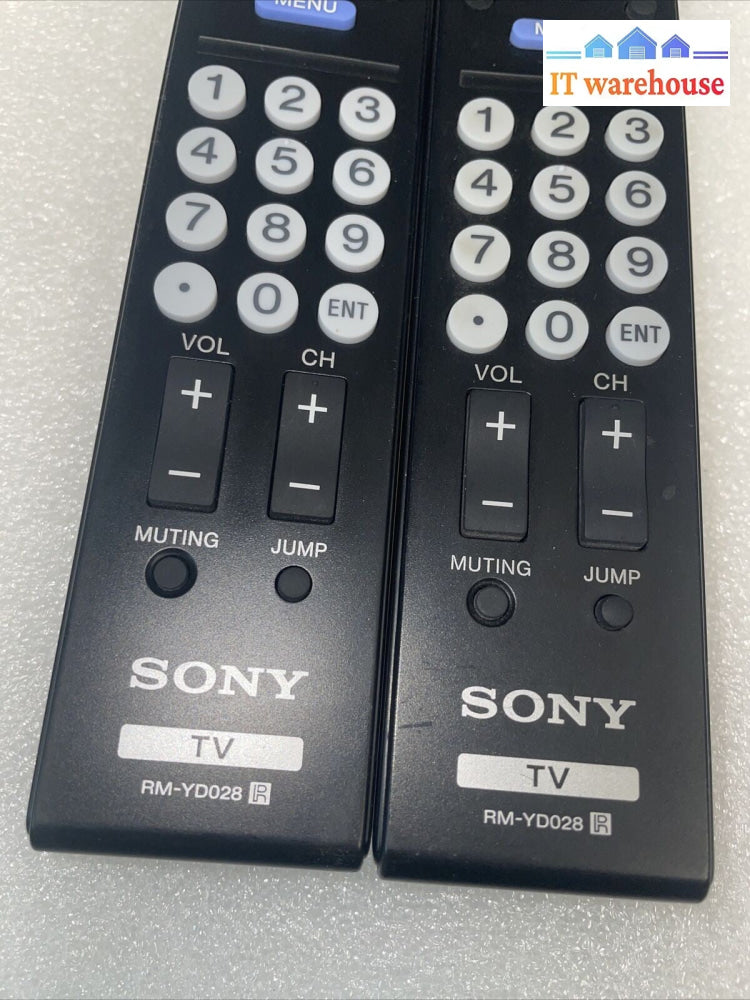 Lot of 12 Sony TV/Player remote control