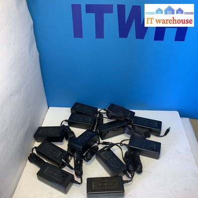 Lot of 12 UNIFIVE UNI345-1230 100-240V AC To DC 12.0v 3.8A 45.6W Power Adapter