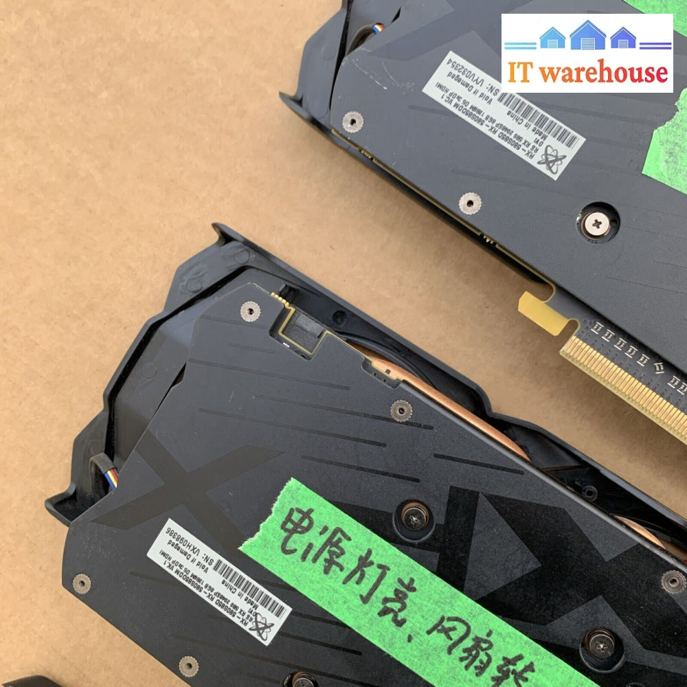 Lot of 12 XFX RX-580 8GB video cards (parts or repair)