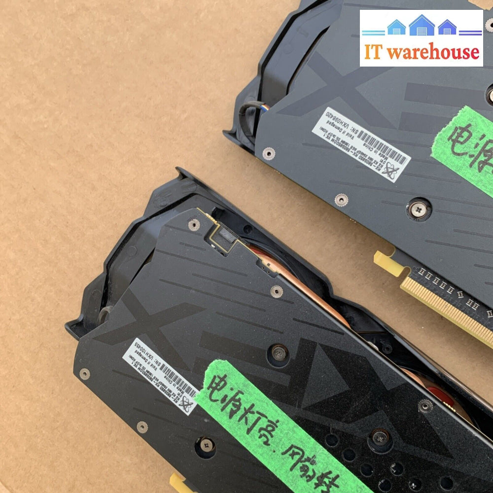 Lot of 12 XFX RX-580 8GB video cards (parts or repair)
