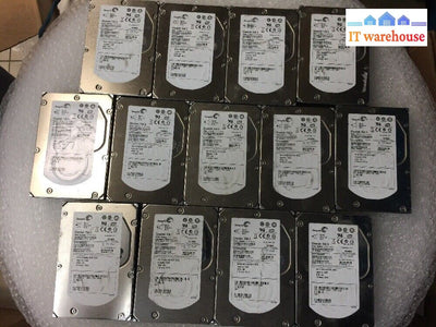 + LOT OF 13 Seagate 73GB 15K SAS HDD ST373455SS 0GY581 UM837 S513 @@@