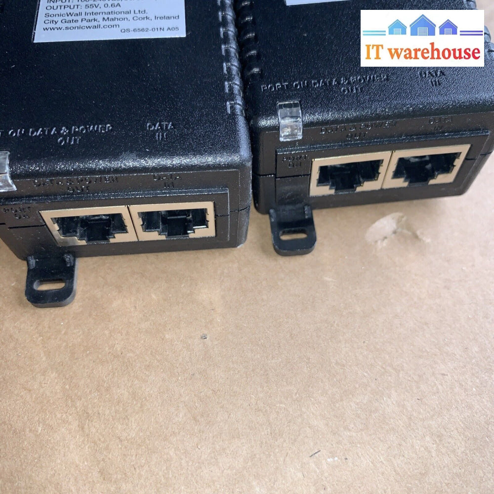 Lot Of 14 Sonicwall 802.3At Gigabit Poe Injector 01-Ssc-5545