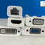 ~ Lot of 15 Different Types of Mini-DP to DVI / VGA / HDMI Converter