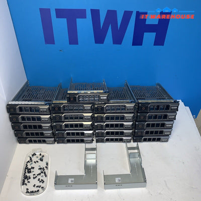 Lot of 16 Dell F238F X968D 58CWC 3.5 Hard Drive Caddy R720 R710 R510 R420 R410