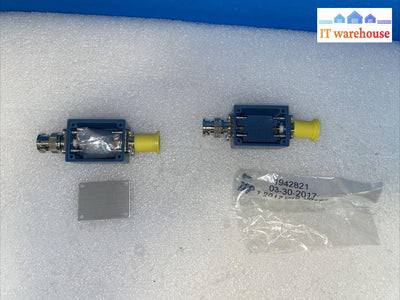 (Lot of 2)  2391 Coaxial Adapter