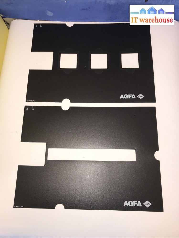 Lot of 2 AGFA scanner film holder tray