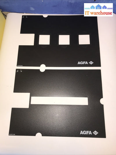Lot of 2 AGFA scanner film holder tray