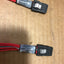 (Lot Of 2) Amphenol Cbl-00079-02-A-R Rev A Sas/Sata Data Cable Mini Cab 7