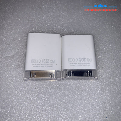 Lot of 2 Apple iPod Shuffle 2nd Gen USB Charger Data Dock Adapter A1358 A1362