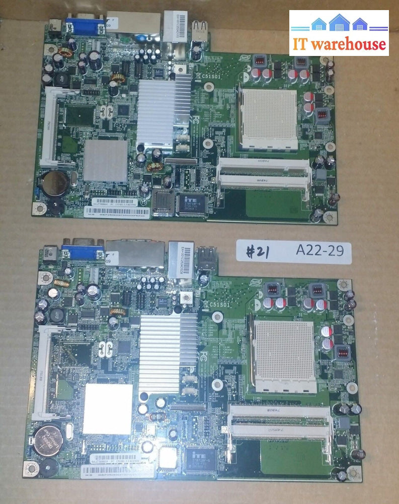 Lot of 2 Aspire AP1000 C51S01 3 3 8KSWH Motherboard