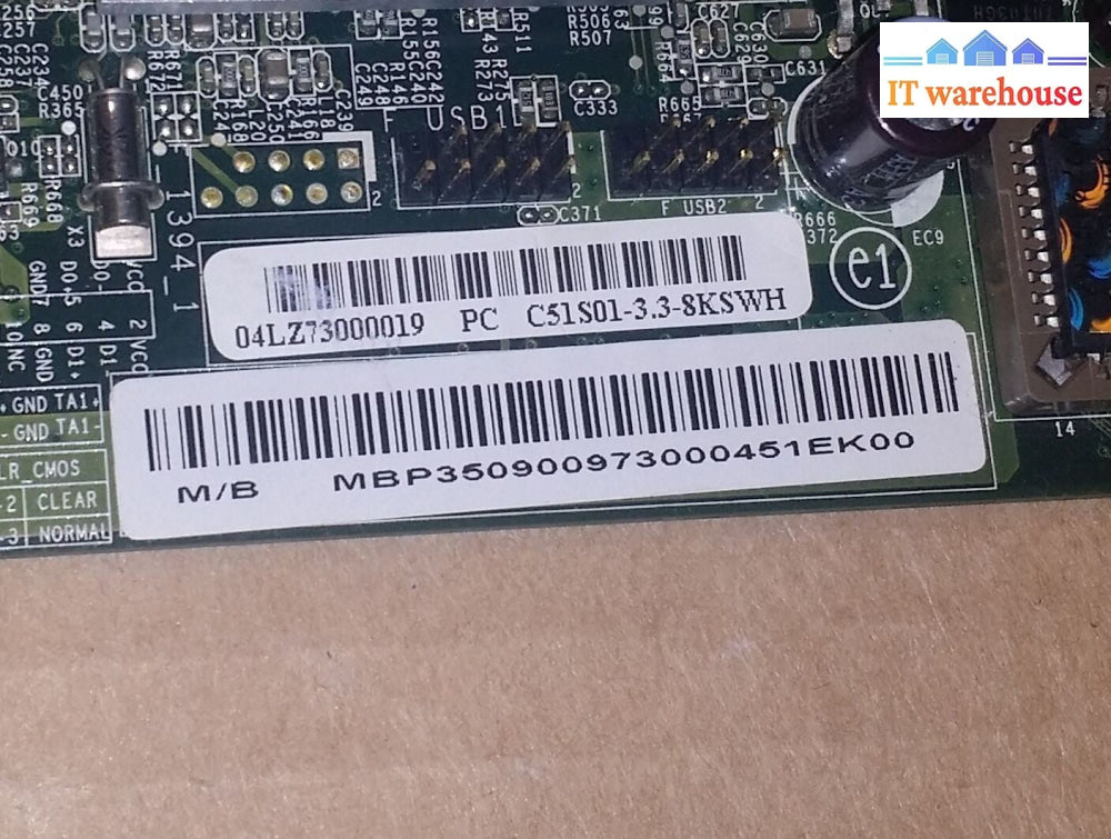 Lot of 2 Aspire AP1000 C51S01 3 3 8KSWH Motherboard