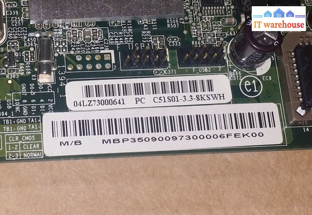 Lot of 2 Aspire AP1000 C51S01 3 3 8KSWH Motherboard