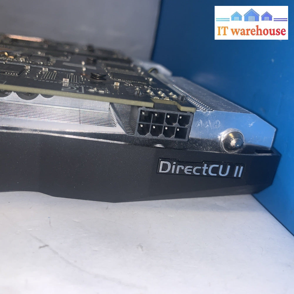Lot of 2 ASUS GeForce GTX 760 2GB GDDR5 DirectCU II Dual Fan GPUs