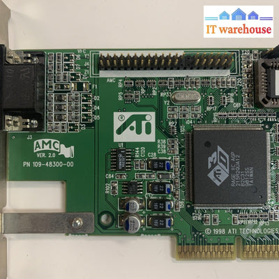 Lot of 2 ATI Technologies 109-48300-00 1094830000 Graphic Card Board
