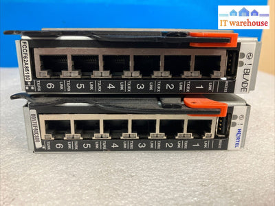 (Lot of 2) Bladecenter Layer 2/3 Copper Gigabit Ethernet Switch Module 32R1869 ~
