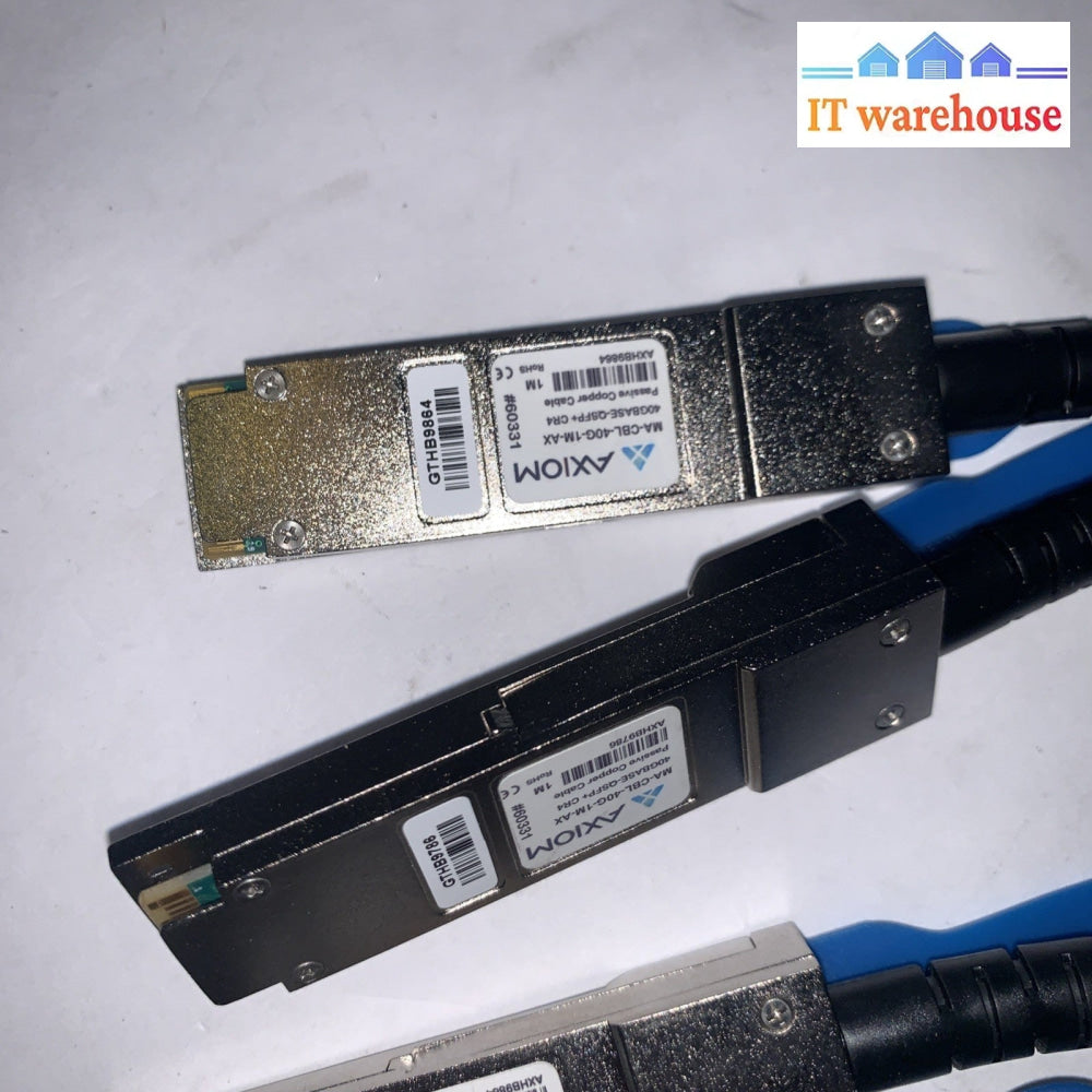 Lot of 2 Cisco Meraki MA-CBL-40G-1M- STACK CABLE