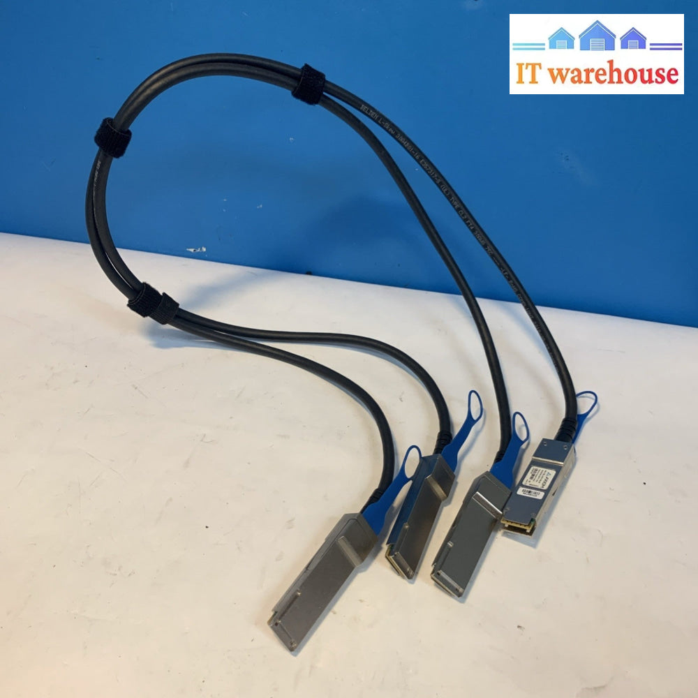 Lot of 2 Cisco Meraki MA-CBL-40G-1M- STACK CABLE