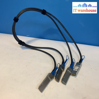 Lot of 2 Cisco Meraki MA-CBL-40G-1M- STACK CABLE