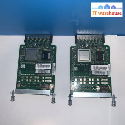 Lot of 2  Cisco VWIC3-1MFT-T1/E1 1-Port Voice / WAN Interface Card