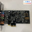 Lot of 2 Creative Technology Sound Blaster Audigy Fx 5.1 PCIe card SB1570