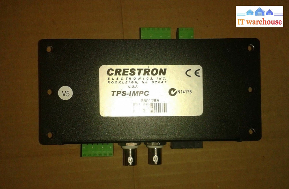 Lot of 2 Crestron TPS-IMPC Isys Interface module