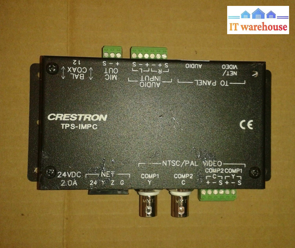 Lot of 2 Crestron TPS-IMPC Isys Interface module
