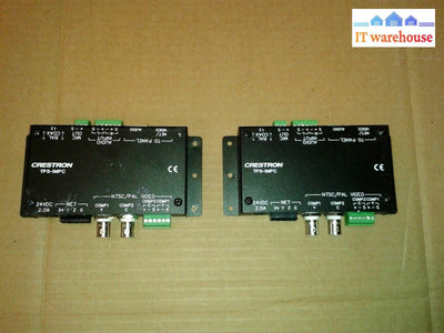 Lot of 2 Crestron TPS-IMPC Isys Interface module