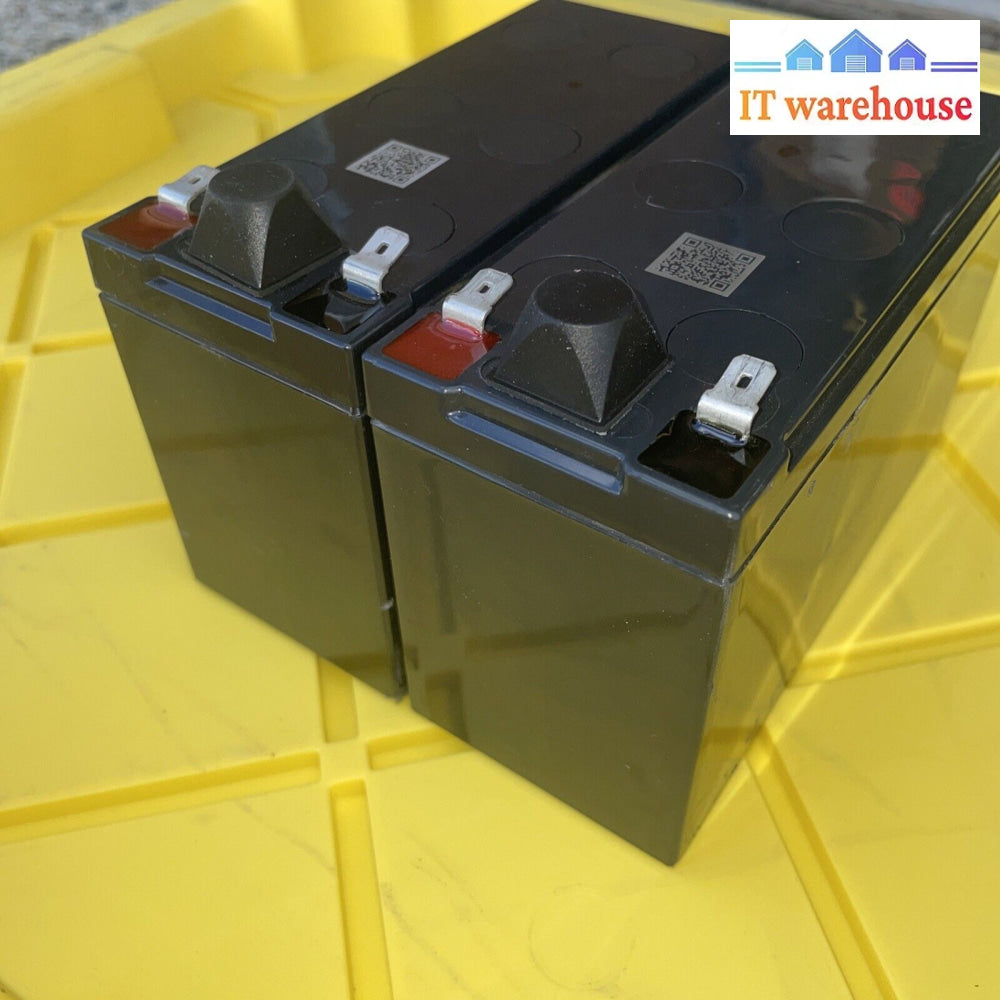 Lot Of 2 Csb Hr1234W 12V 34W High Rate Agm Battery (90% )