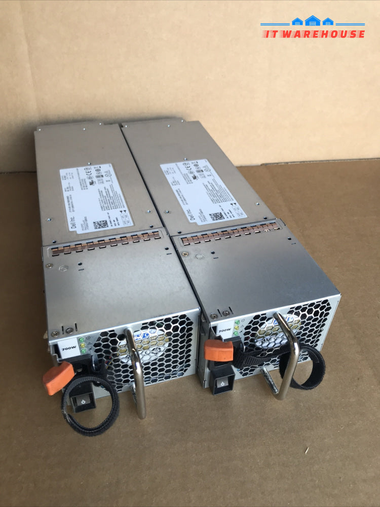 Lot Of 2 DELL 2KWF1 700 WATT EQUALLOGIC PS4100S ARRAY SERVER POWER SUPPLY