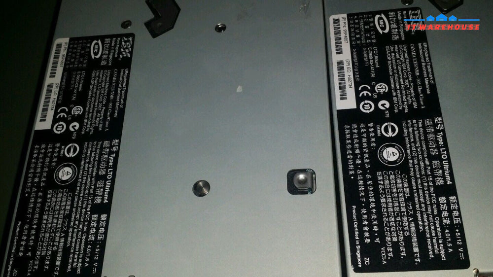 Lot of 2 Dell HU537 / IBM 95P4857 800/1600GB Ultrium LTO-4 SAS Tape Drive #91