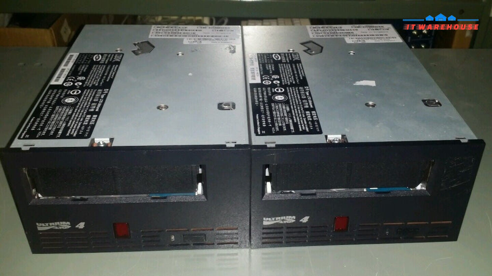 Lot of 2 Dell HU537 / IBM 95P4857 800/1600GB Ultrium LTO-4 SAS Tape Drive #91