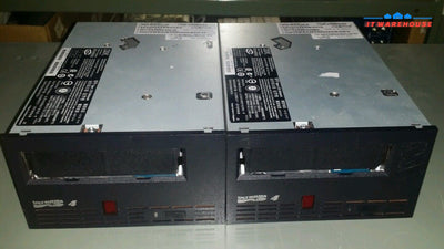Lot of 2 Dell HU537 / IBM 95P4857 800/1600GB Ultrium LTO-4 SAS Tape Drive #91