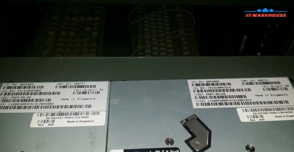 Lot of 2 Dell HU537 / IBM 95P4857 800/1600GB Ultrium LTO-4 SAS Tape Drive #91